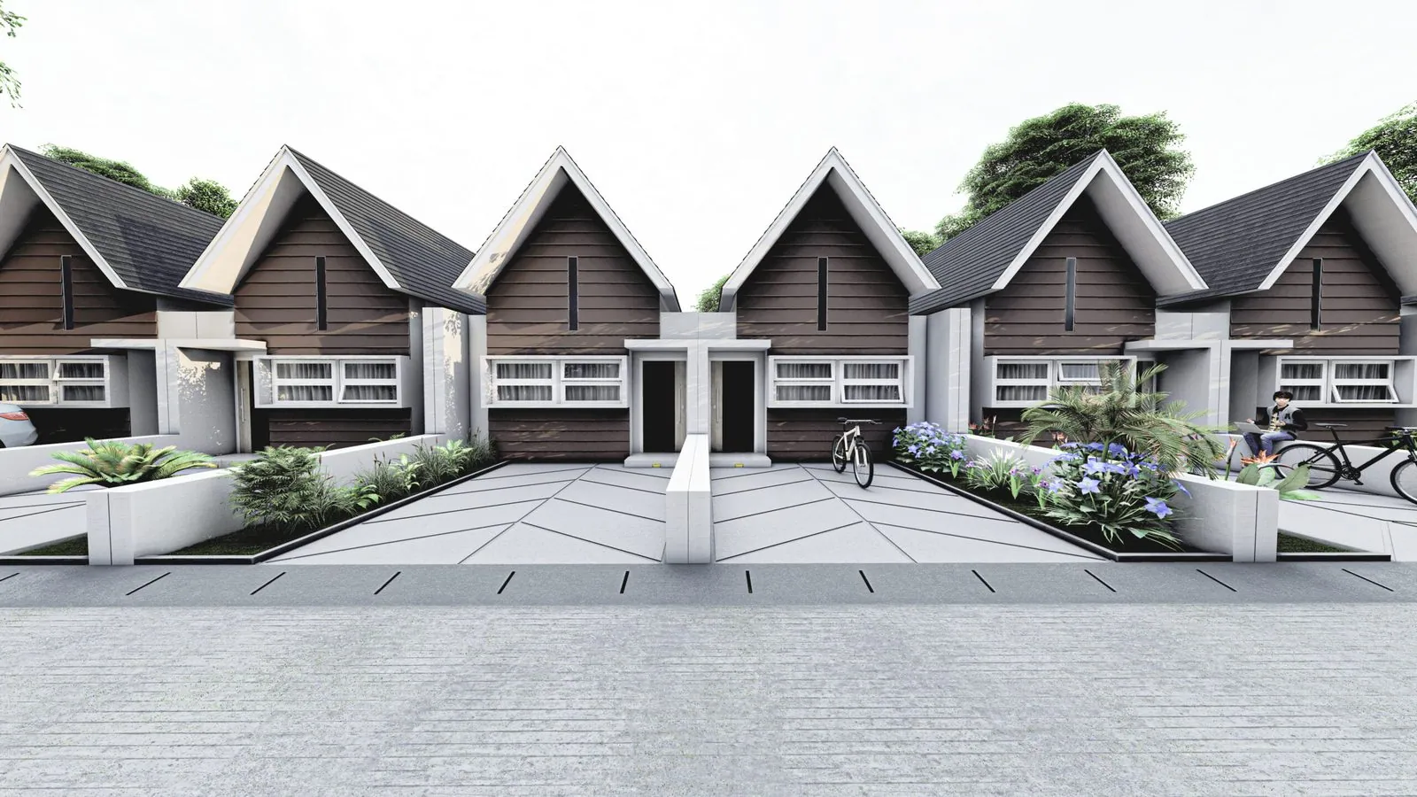 Tampilan hunian Andalusia Residence