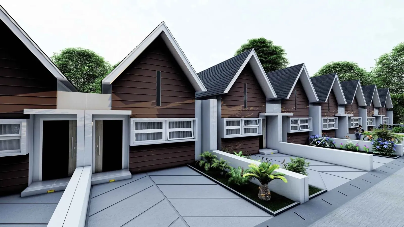 Tampilan hunian Andalusia Residence
