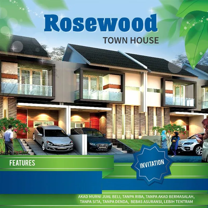 Tampilan hunian Rosewood Residence