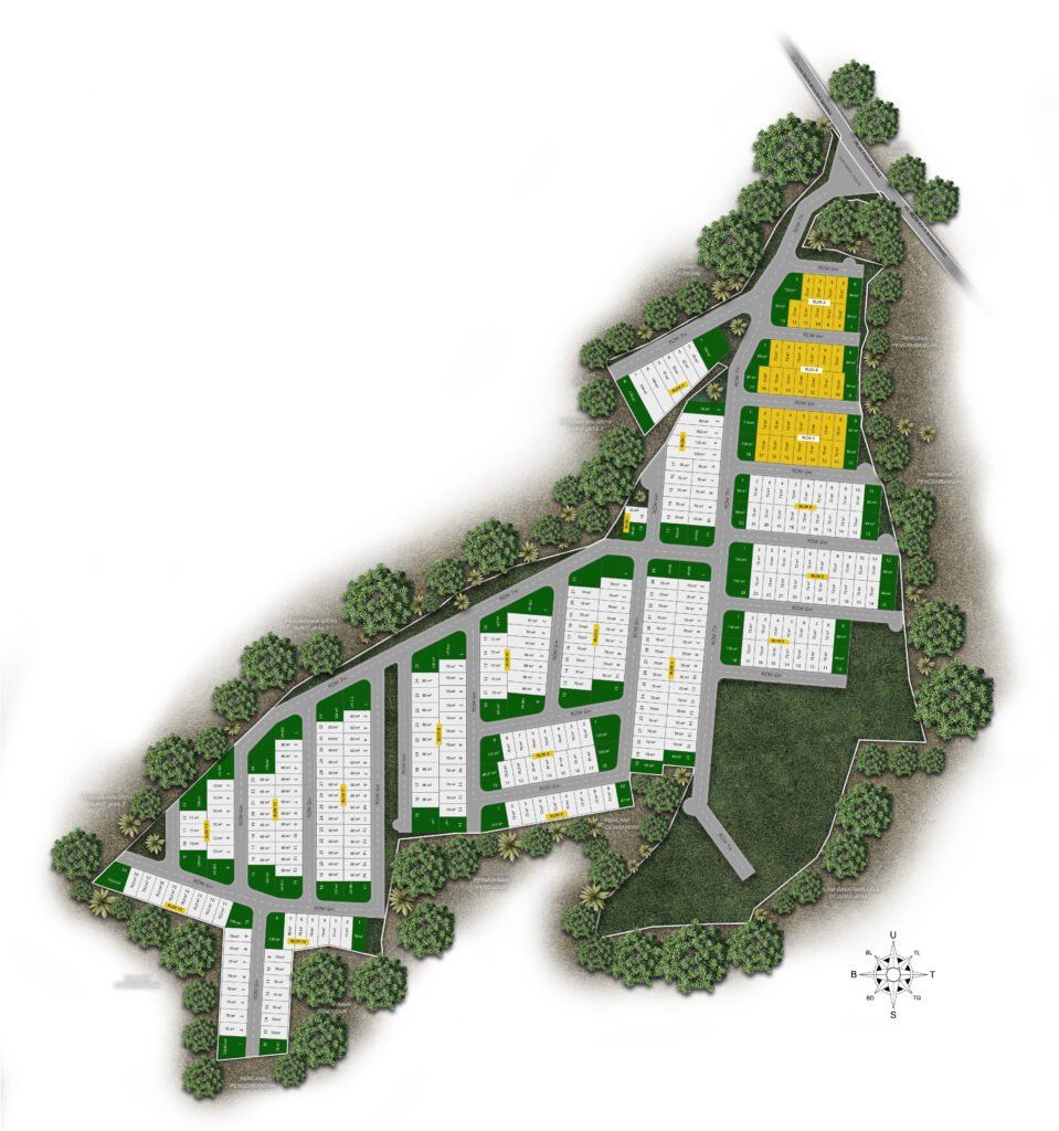 Site Plan Andalusia Residence